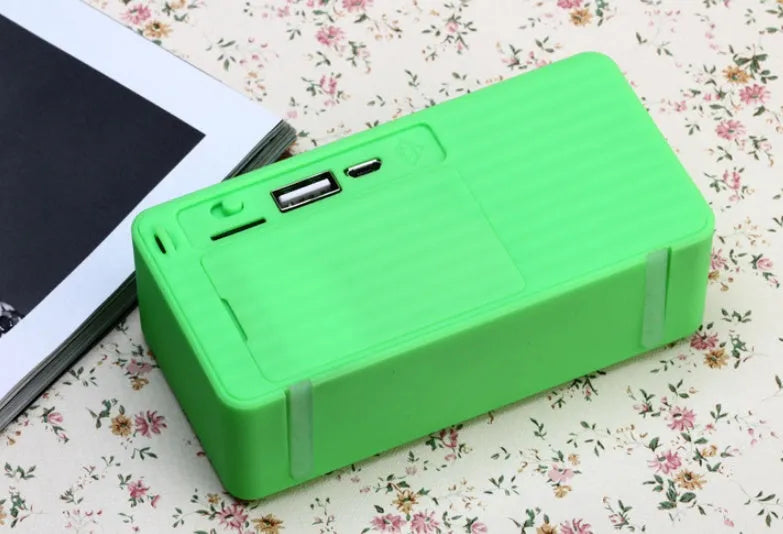 Cannon X3 mini portable Bluetooth wireless speaker in five colour choices on a neutral background.