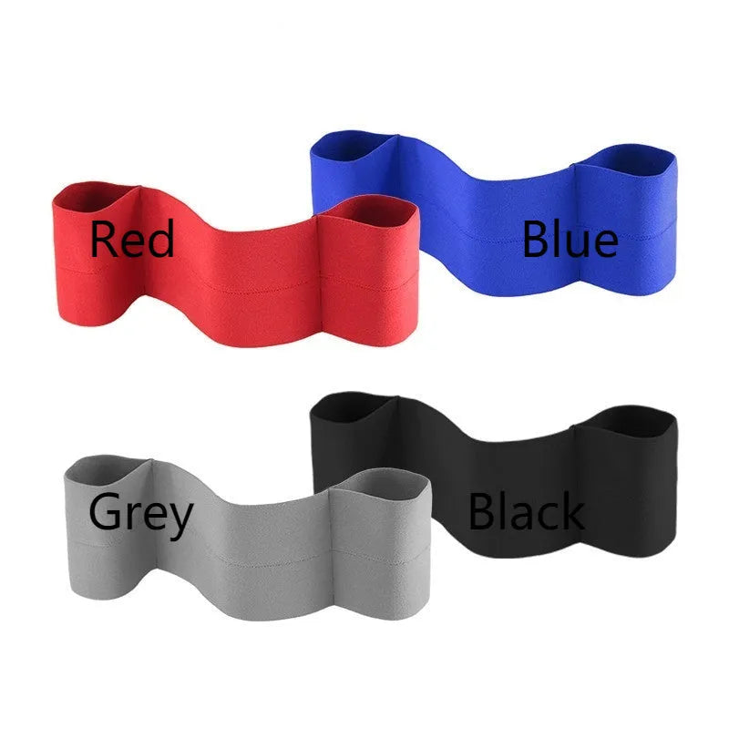 Elastic elbow protection bandage for boxing and exercise in black, blue, grey, or red colours