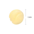 TPR foam solid dog toy ball in blue, suitable for medium and large dogs