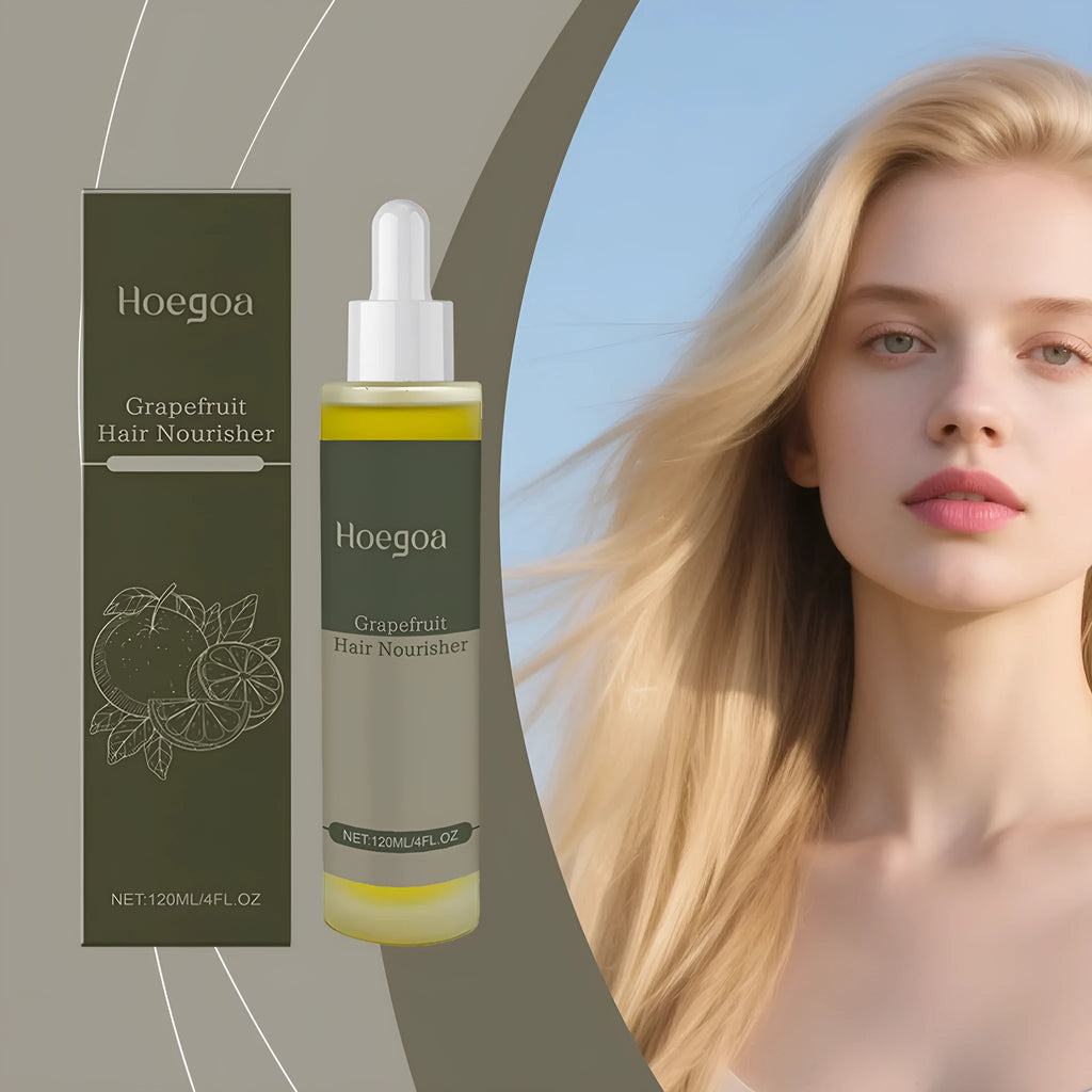 120ml grapefruit and ginger hair conditioner bottle with vitamin E and rosemary formula