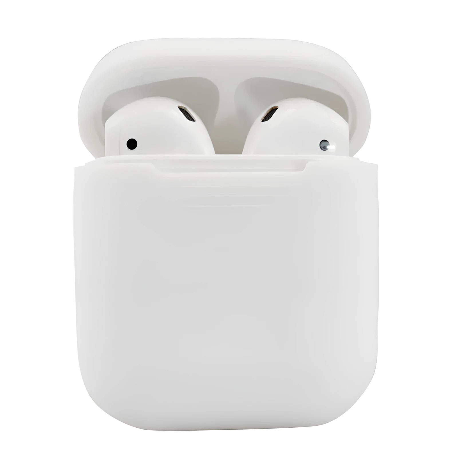 Silicone protective case for Apple AirPods wireless headphones in multiple colour options