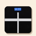 Digital bathroom weighing scale in 26cm square format with multiple colour and power options