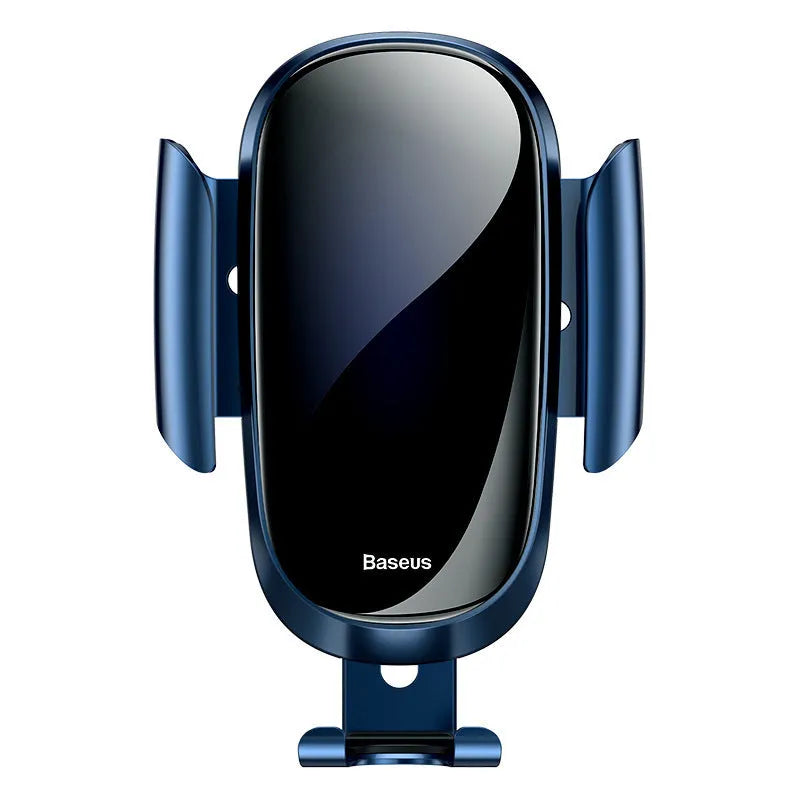 Smart car bracket mobile phone holder with adjustable gooseneck arm on car dashboard