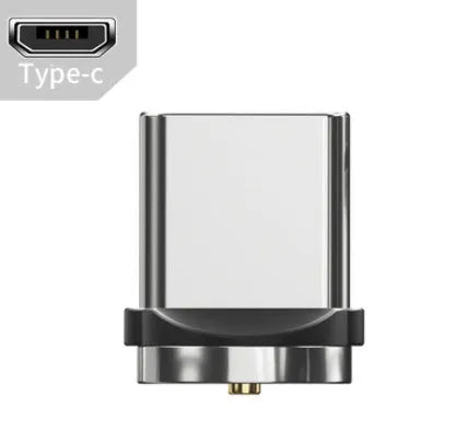 Essager rotating magnetic USB charging cable with blue LED light showing 540° rotation capability