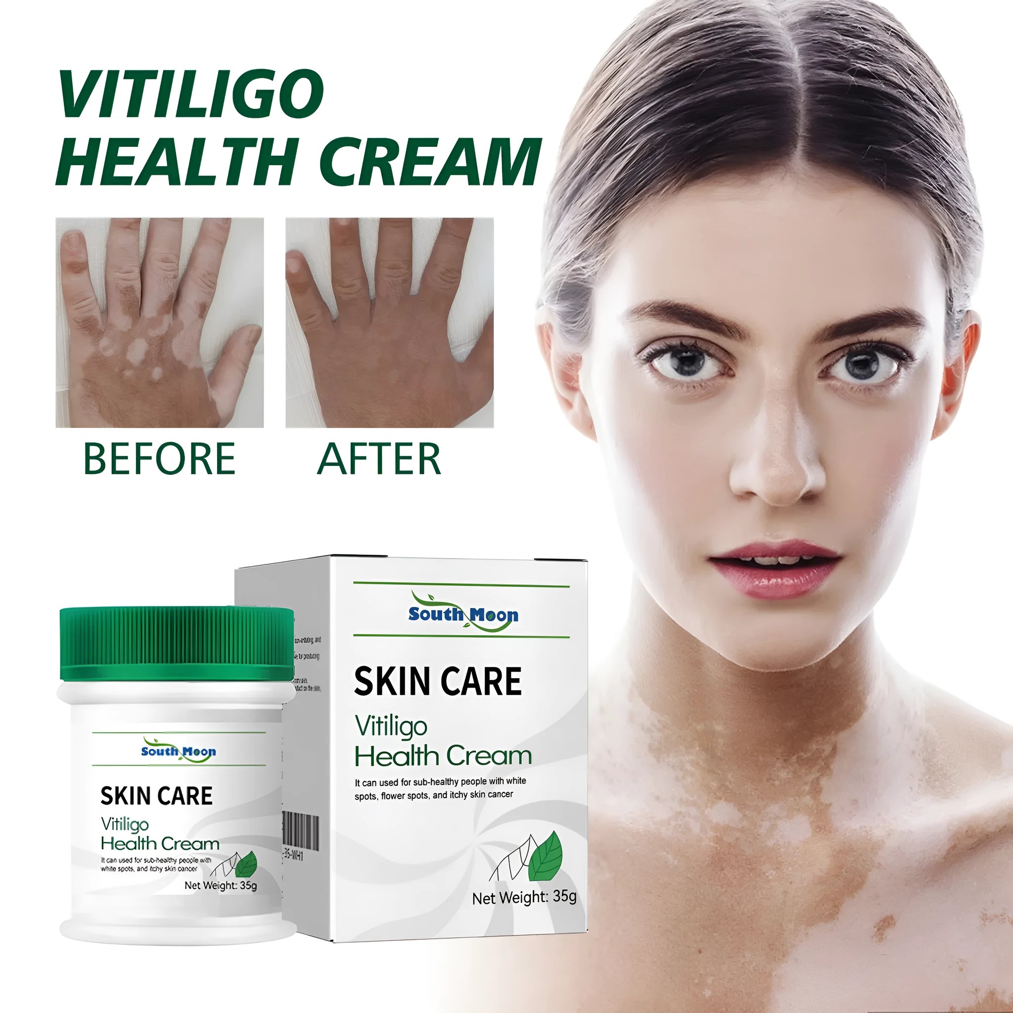 35g tube of body skin care cream for cleansing and moisturising with orange peel tissue care