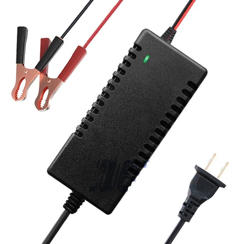 12V3A lead acid battery charger with 3000mA output and 100-240V input