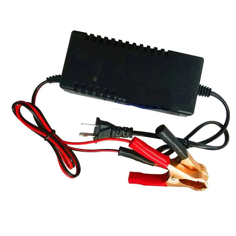 12V3A lead acid battery charger with 3000mA output and 100-240V input