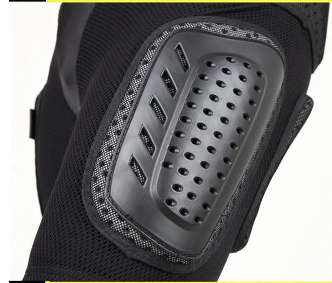 Black cycling protective pants with a removable hip pad for sports safety.