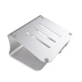 Aluminium notebook cooling bracket with rotating design and 4.07mm thickness in silver and grey options