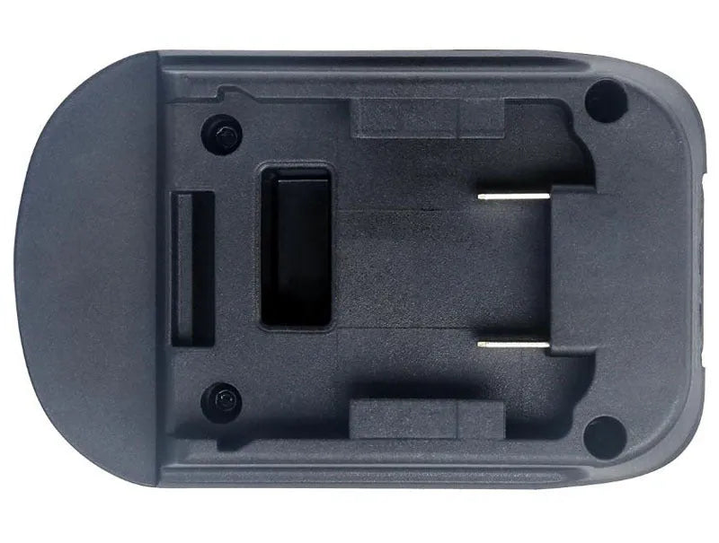 Black Milwaukee to Makita battery adapter for DM18M and H99F models