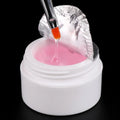 15ml phototherapy gel in pink, transparent, and white shades for nail extension