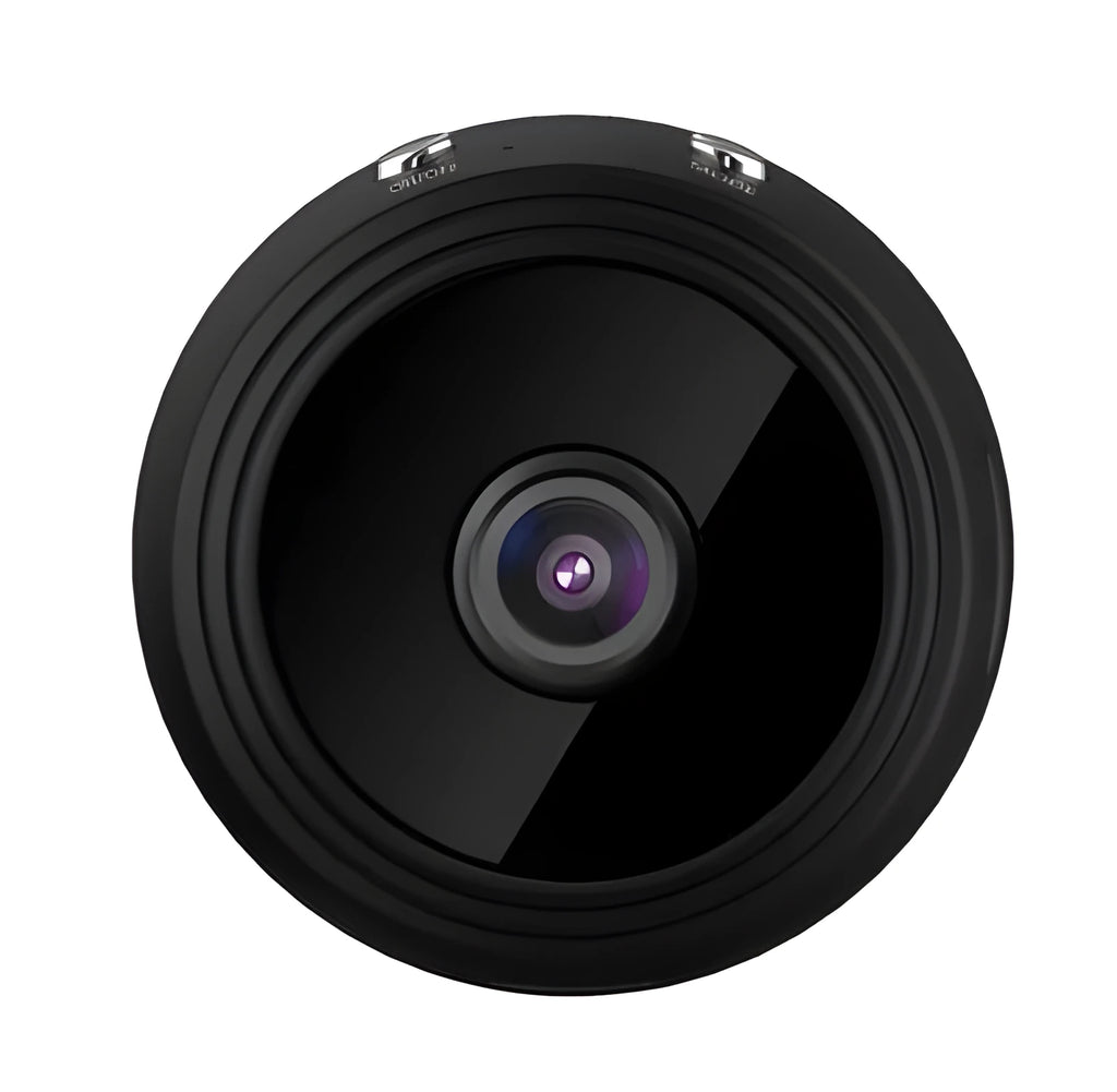 A9 WIFI wireless network camera black metal body 1080P HD indoor security camera with compact design