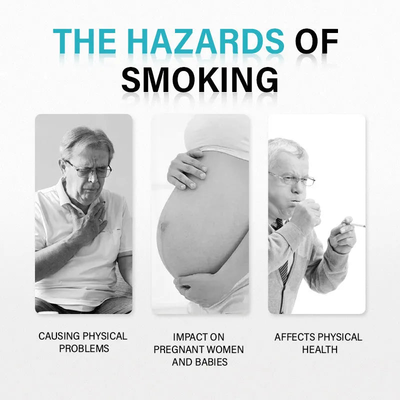 Plant extract nicotine patches in 30-piece box for smoking cessation with herbal formula