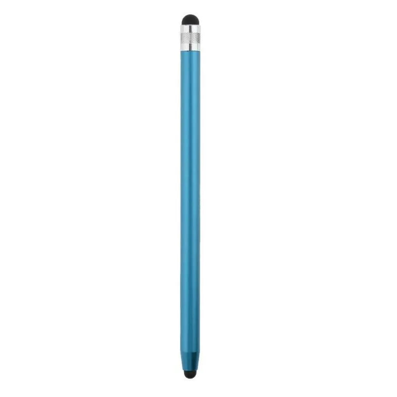 WK128 black metal double-tip capacitive stylus pen for touch screen phones and tablets