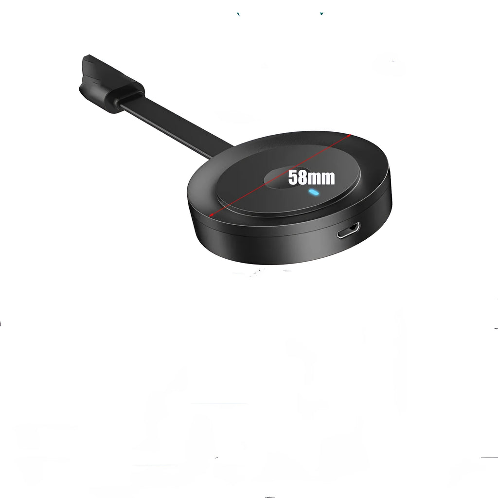 Pushbao dual-band WiFi dongle 12x90x30mm HDMI connector for TV projector 1080p