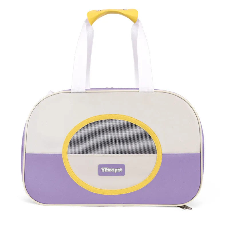 Outdoor portable foldable cat school bag in Oxford cloth with multiple colour options