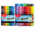 Elf watercolour pen bag with 12 colours, plastic pens, 16cm length, bagged packaging