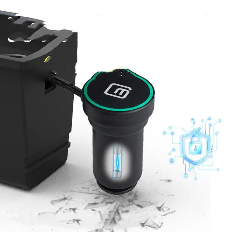 Lavida Polo Weiling car charger with QC3.0 fast charge in ABS plastic case