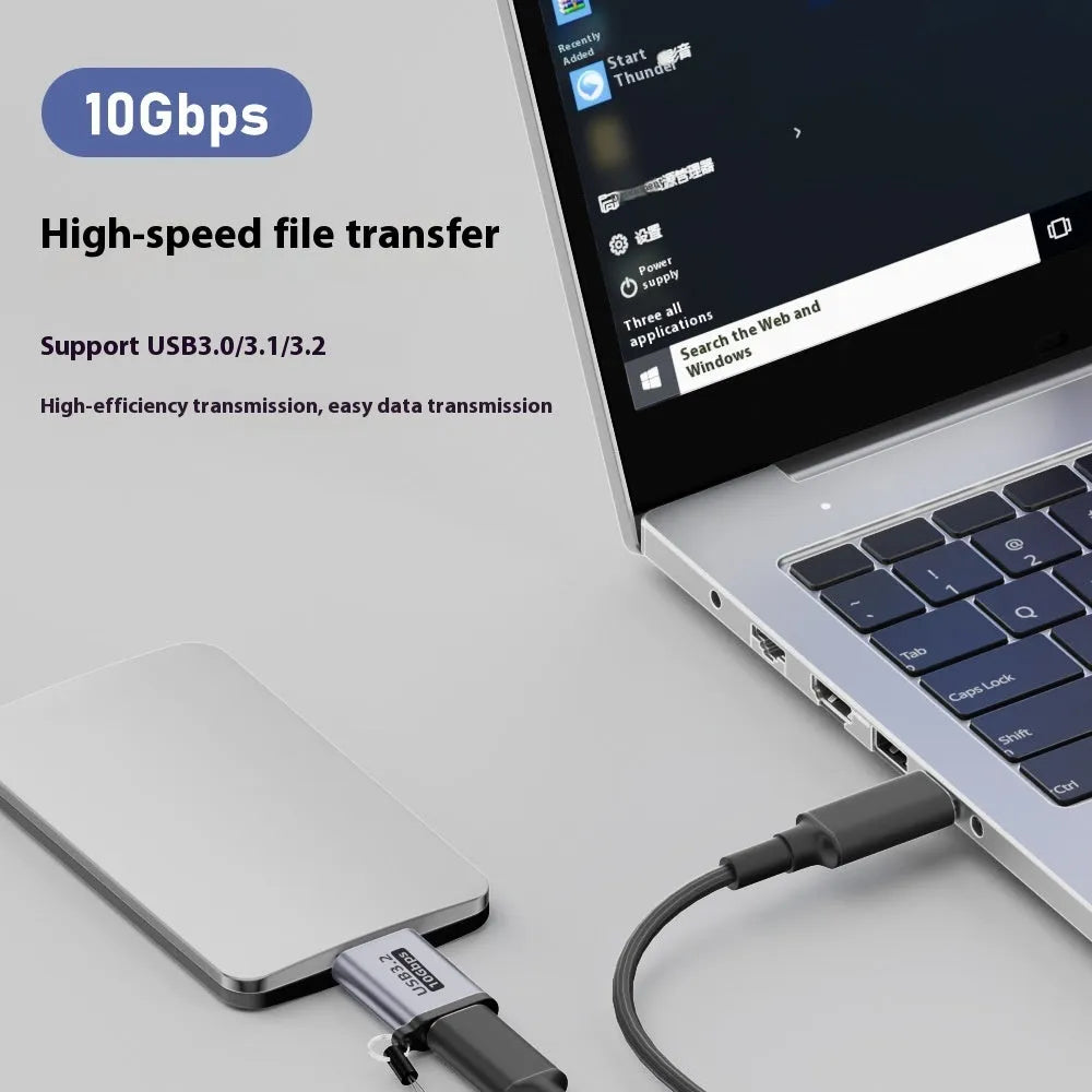 Micro B adapter converter showing Type-C and USB to Micro B connection options for charging and data transfer