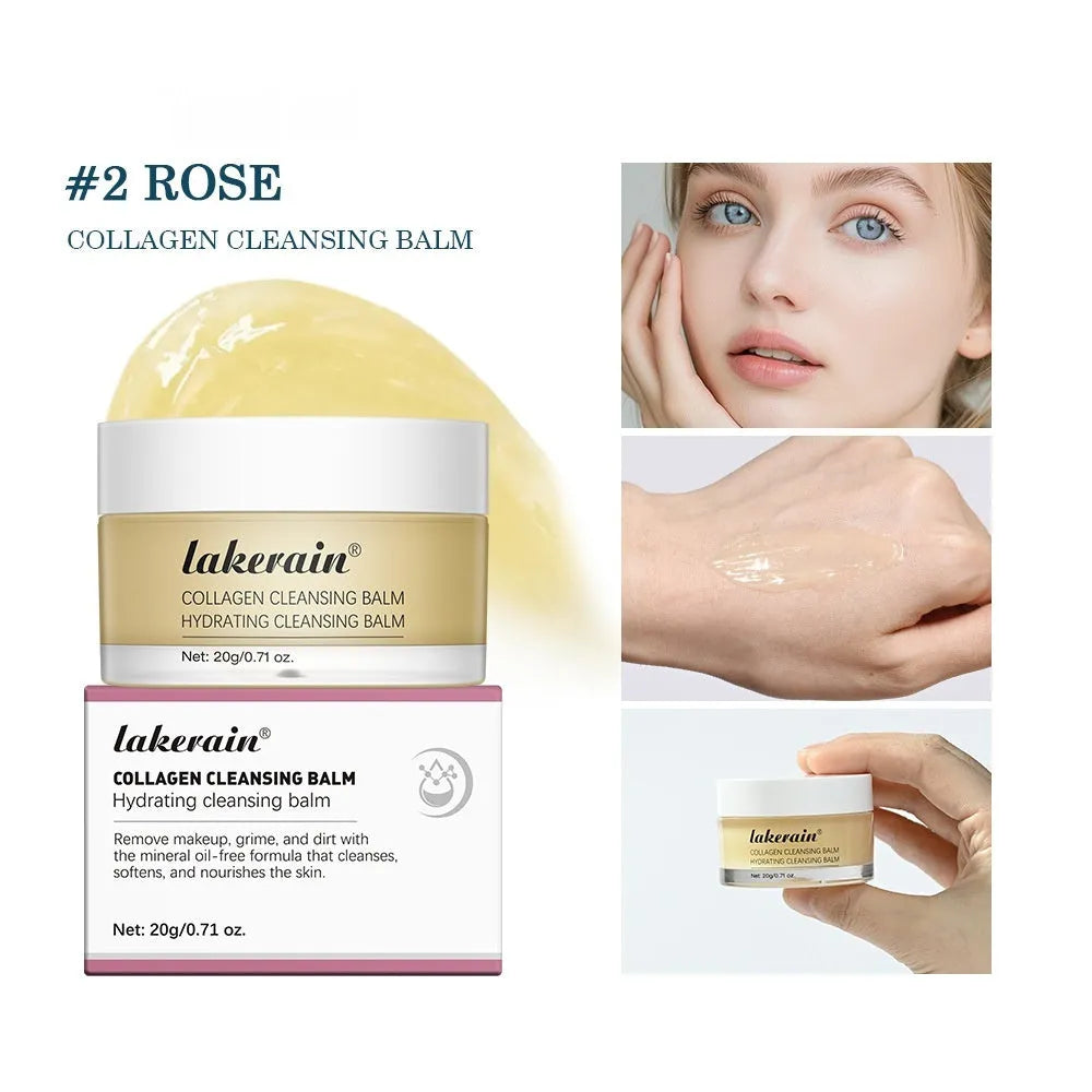 20g tube of rose fragrance makeup remover cream for face and lips