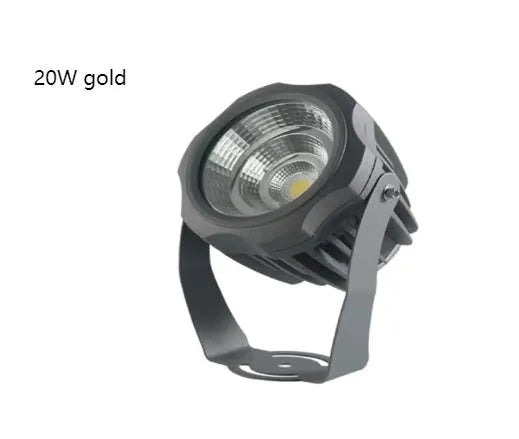 IP65 LED garden tree landscape spotlight plug-in lawn lamp for outdoor use with warm light option