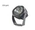 IP65 LED garden tree landscape spotlight plug-in lawn lamp for outdoor use with warm light option