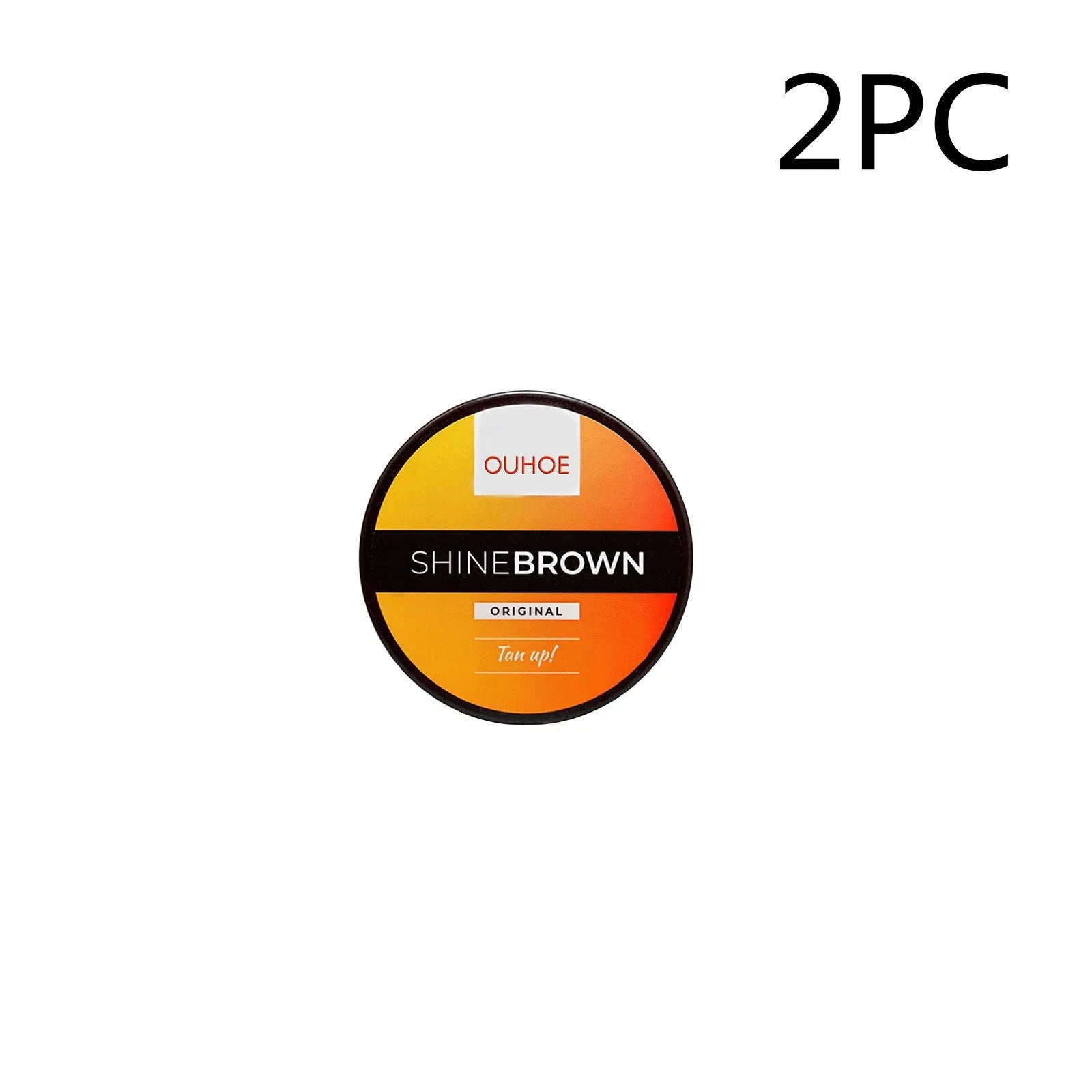 Tanning cream and aloe vera gel set for sunbed or beach tanning with after sun relief
