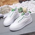 Breathable women sneaker student casual canvas shoe microfiber leather black rubber outsole