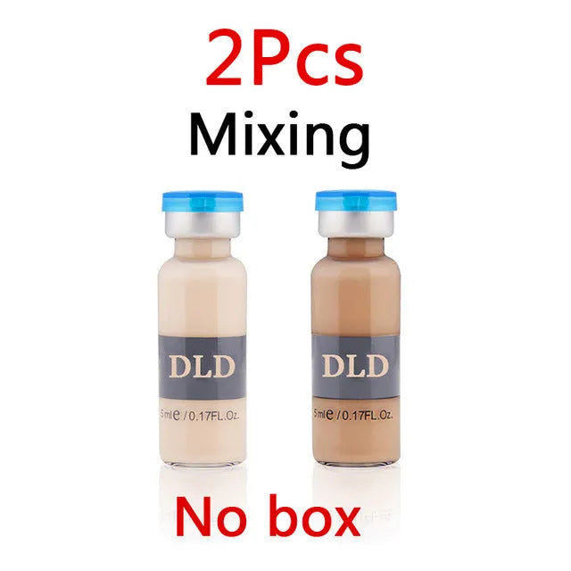Korean cosmetics BB cream starter kit 8ml 12 vials with niacinamide and botanical extracts in mixed colours
