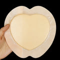 Large skin-tone silicone foam medical dressing for pressure relief and wound care