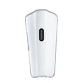 White plastic leg massager with USB Type-C connection for calf acupoint massage with infrared physiotherapy