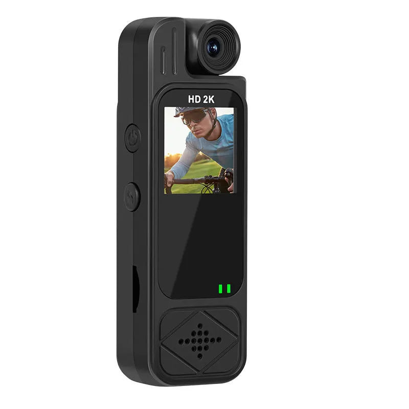 Portable C13-2K back splint recorder with screen, 2K recording, ABS black casing