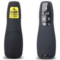 2.4G wireless laser pointer pen with USB receiver on white background