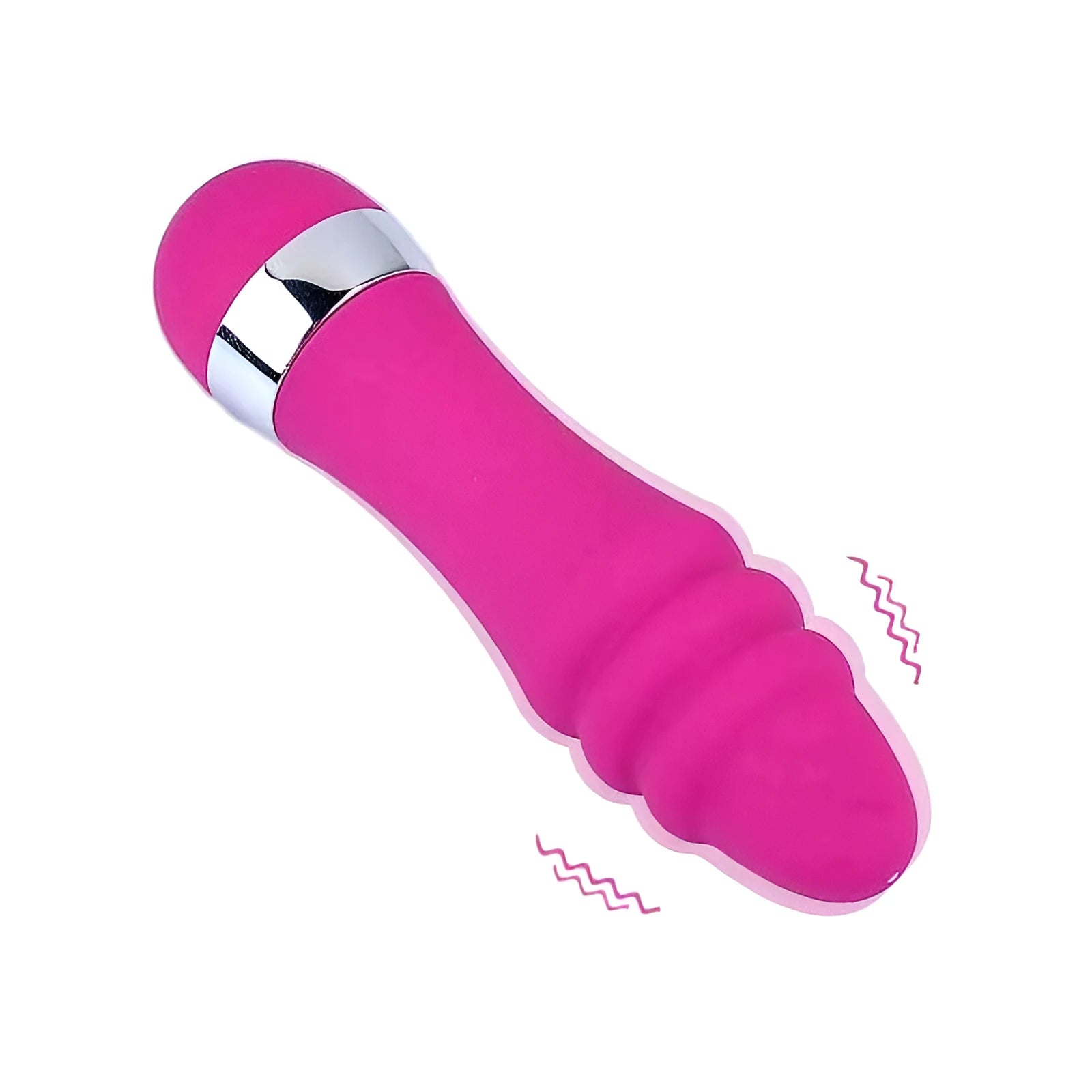 Mini realistic dildo vibrator with six style options including vaginal and anal plug designs