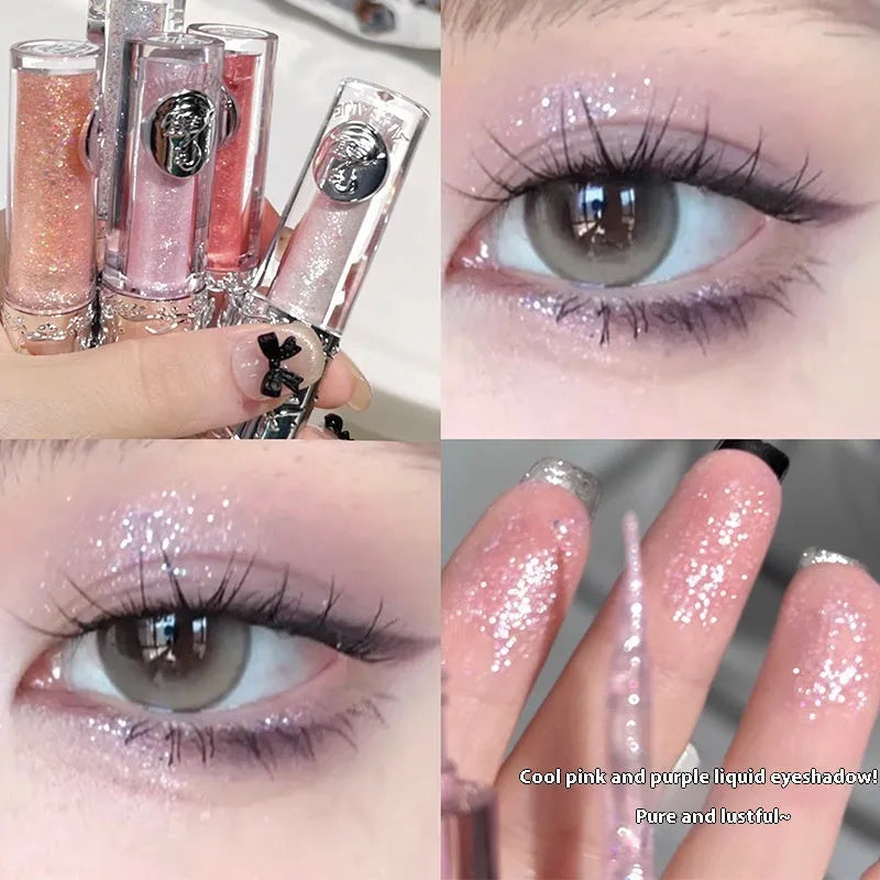 Ballet liquid eye shadow in fantasy colours for stage makeup and performance