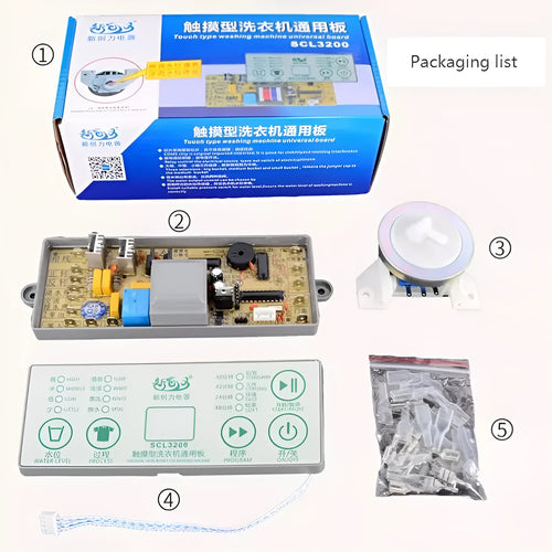 SON2200 green PCB washing machine computer control board with pre-wired relays