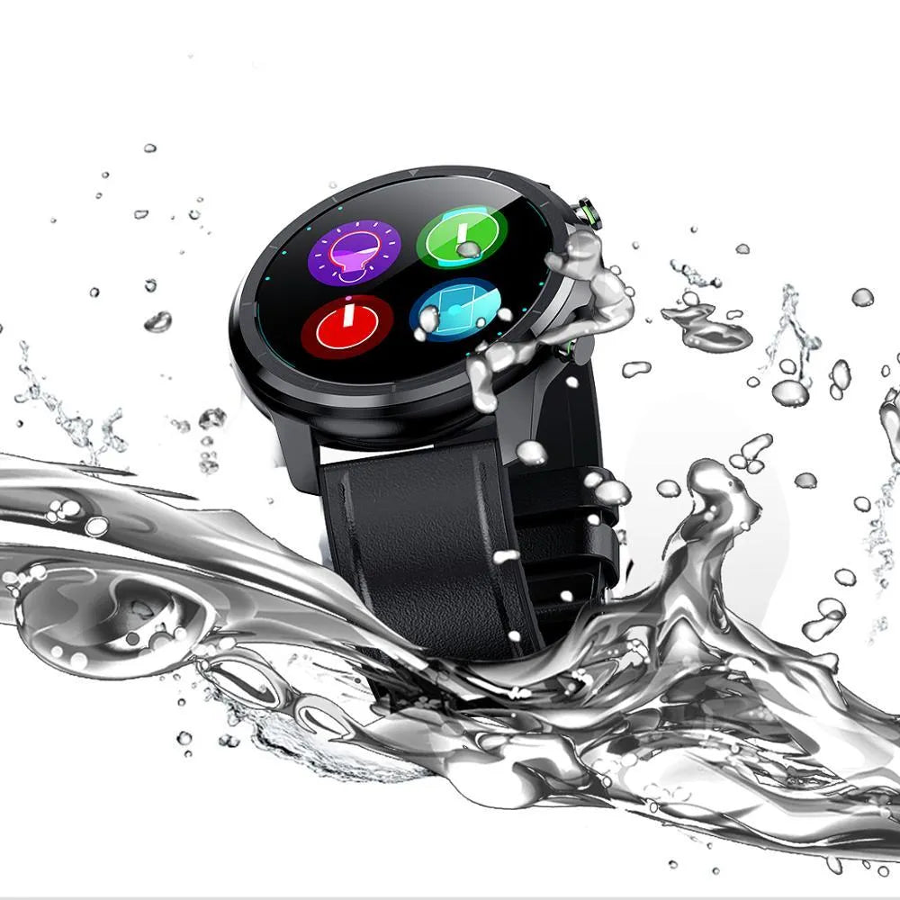 LEMFO LF26 smart bracelet with 1.3-inch screen showing five colour options: Black A, Black B, Brown Silver, Brown black, Silver