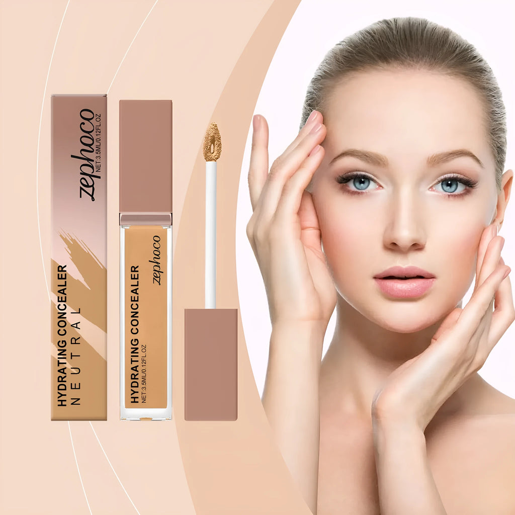 3.5ml tube of medium skin tone liquid foundation with moisturising concealer formula