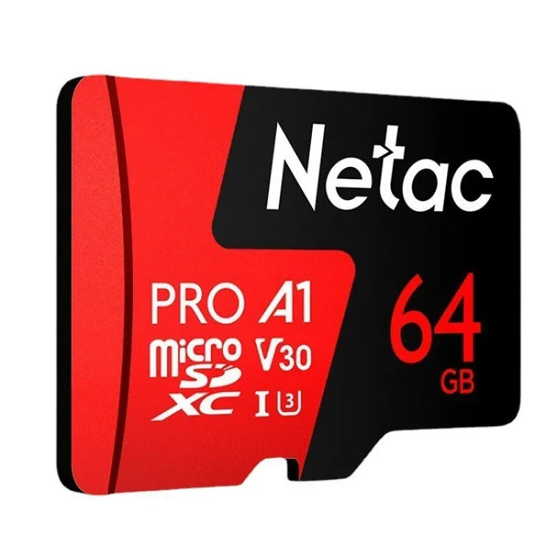 TF memory card for 4K driving recorder and surveillance camera, capacities 16GB to 256GB, compact size 15x11x1mm
