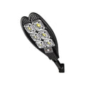 6-eye sword outdoor solar garden lamp with remote control showing white light illumination