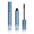 Black eyelash brush comb tool with fine teeth for separating and grooming lashes