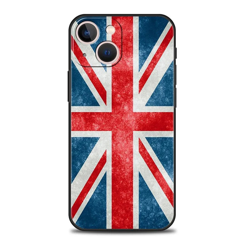 TPU back cover phone case with painted cartoon plant design for iPhone 13 Pro series