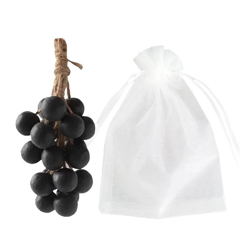 Handmade grape soap bars in black, green, purple and litchi varieties, 120g each