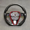 Carbon fibre steering wheel assembly for eighth generation Toyota Camry with six style options available