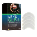 Men's Figure Control Patch Gentle Compact Body Shaping Patch with Mugwort Root Ginger Centella Asiatica for Targeted Use 4 Pieces Net Content