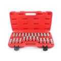 25 piece car terminal removal tool set in storage case for automotive wire harness disassembly
