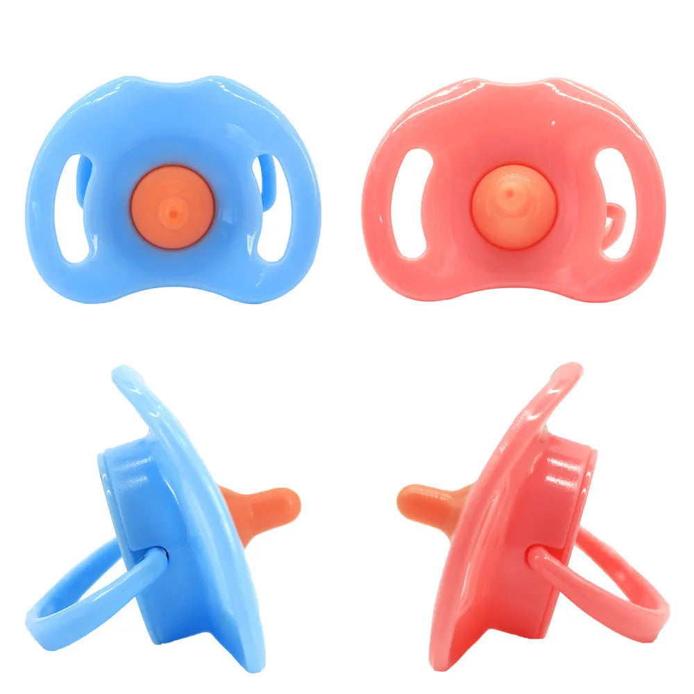 Plastic doll bottle nipple toy for 14-18 inch dolls in bear blue combination