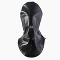 Black leather bondage mask for BDSM and fetish role play