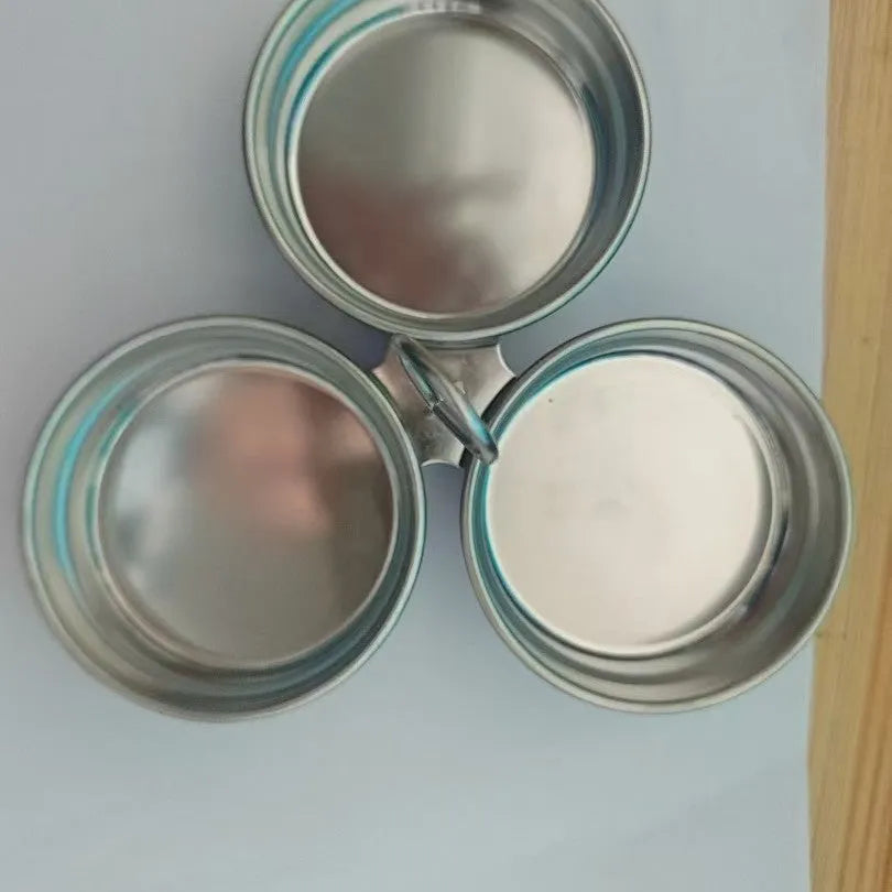Stainless steel mini egg steamer in heart and round shape options for kitchen use