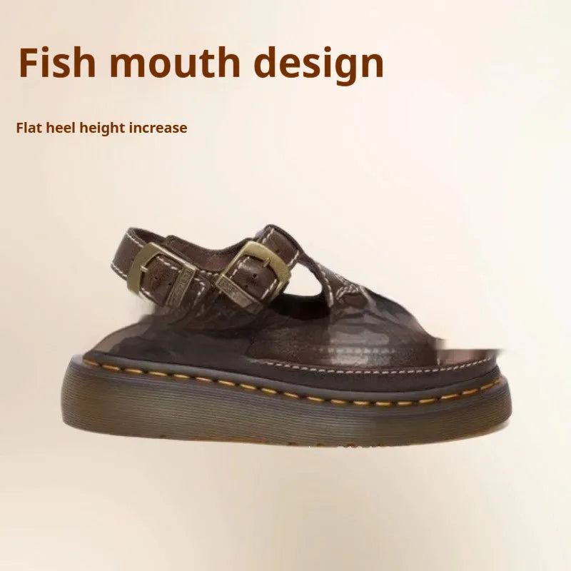 Men's black embroidered flower pattern beach sandals with flat heel and PU upper material.